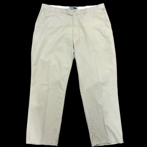 Polo by Ralph Lauren perfect pants khaki 100% cotton size 40 x 30 - Picture 1 of 5